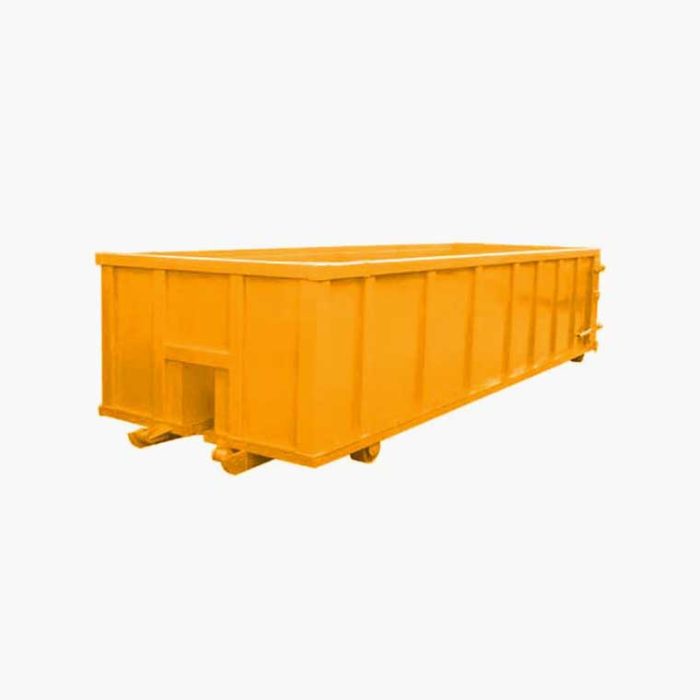 30 Cubic Yard, 3 Ton Max, Dirt Only Dumpster