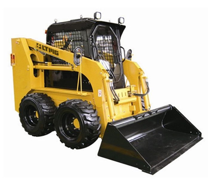 Skid Steer Loader 1.3 Ton Capacity Wheel Loader for Farming Utility
