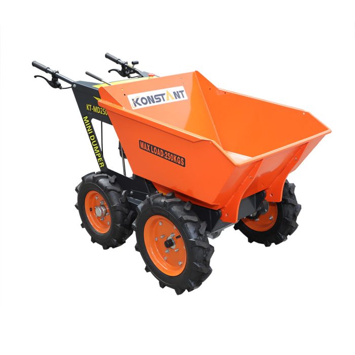 0.25 Ton KONSTANT Mini Dumper CE Approved Electric Site Gas Barrow Wheel Motorized Power